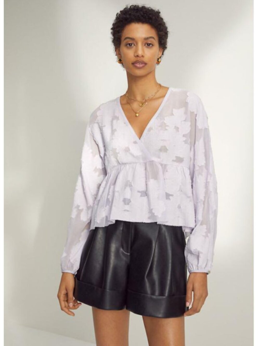 Wilfred Peplum Blouse